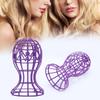 PP Foldable Wig Stand Foldable Design Wig Holder Stand Wig Hat Display Wig Display Stand  Home Use