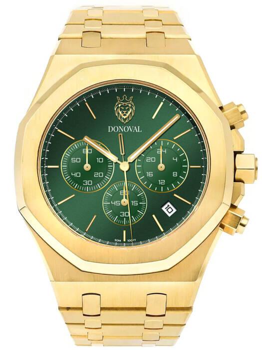 Zegarek Męski Donoval Watches Otto Dl0011 - Chronograf + Box (Zdo003A)