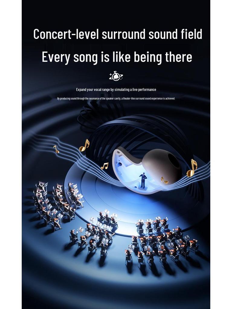 Naiye Ultra-Thin Wireless Sleep Earbuds: Waterproof, Noise-Canceling, Bluetooth Sport Earphones