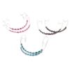 1 Pair Fashion Braces Colorful Temporary Tooth Decoration With Metal Wires Metal Bracket Orthodontic Ligature Ties High Quality