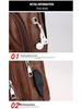 Men's Korean Style Multifunctional Crossbody Chest Bag and Waist Backpack for Outdoors