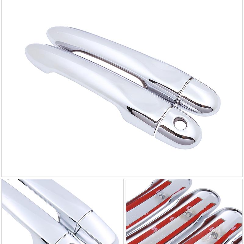 For Renault Zoe Z.E 2012~ Chrome Exterior Door Handle Cover Car Accessories Stickers Trim 2013 2014 2015 2016 2017 2018