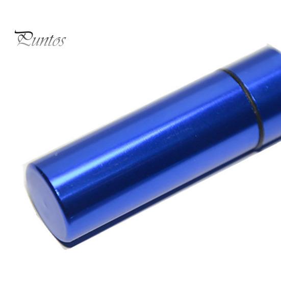 Tragbares, versiegeltes Glas, Schlüsselanhänger, Schraubdeckel, Aluminiumlegierung, wasserdicht, flacher Boden, zum Aufhängen, Mini-Tablet, Pillenaufbewahrung, Flaschenbehälter, Halter, Schlüsselanhänger