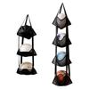 Wall Mounted Ball Storage Hanging Bag Mesh Pockets Organizer For Basketball Soccer Home Garage Sports Equipment Toys Holder