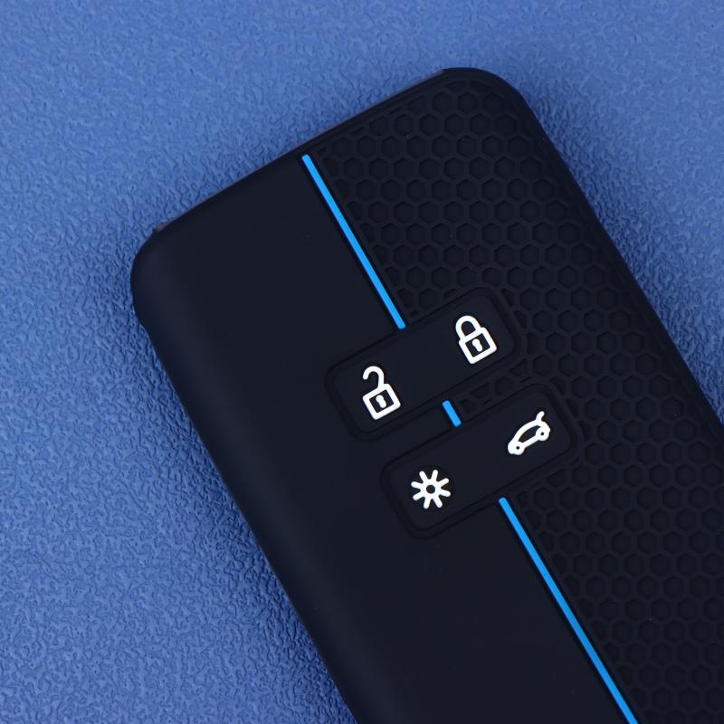 Simple Silicone Remote Car Key Cover Keychain Key Case Car Key Holder Shell For X1 X3 X4 X5 X6 Series Car Key Protector