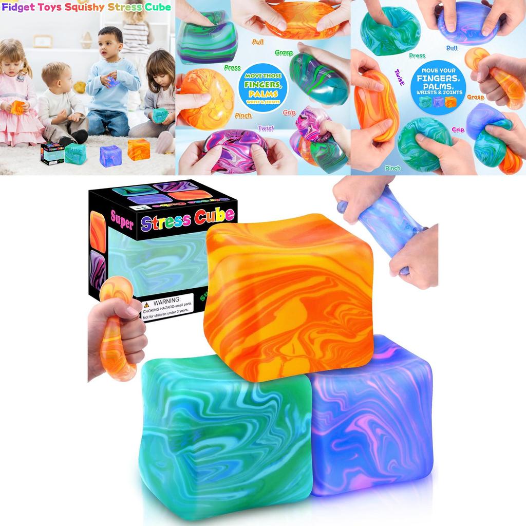 Sensory Development Fidget Puzzle With Soft Tpr Material For Children And Teens