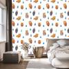 Owls with trees in the background wallpaper for living room and bedroom 50x1000