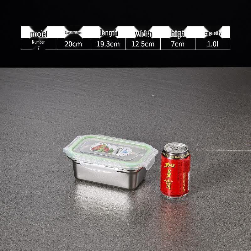 ZLIII Stainless Steel Sealed Food Container