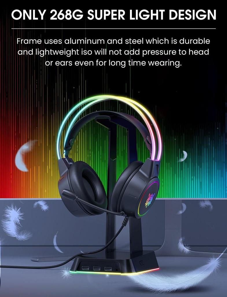 ONIKUMA X15 Pro Wired Gaming Headphone - Black