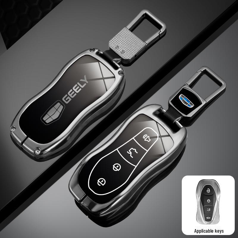 Compatible Key Cover for Geely Xingyue L, Xingrui, 4th Gen Dihao, Boyue, Binyue, Icon, Vision, and X6 Cars