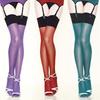 New ArrivalS Open Run Women S coStume Party Look gloSSy Color meSh StockingS