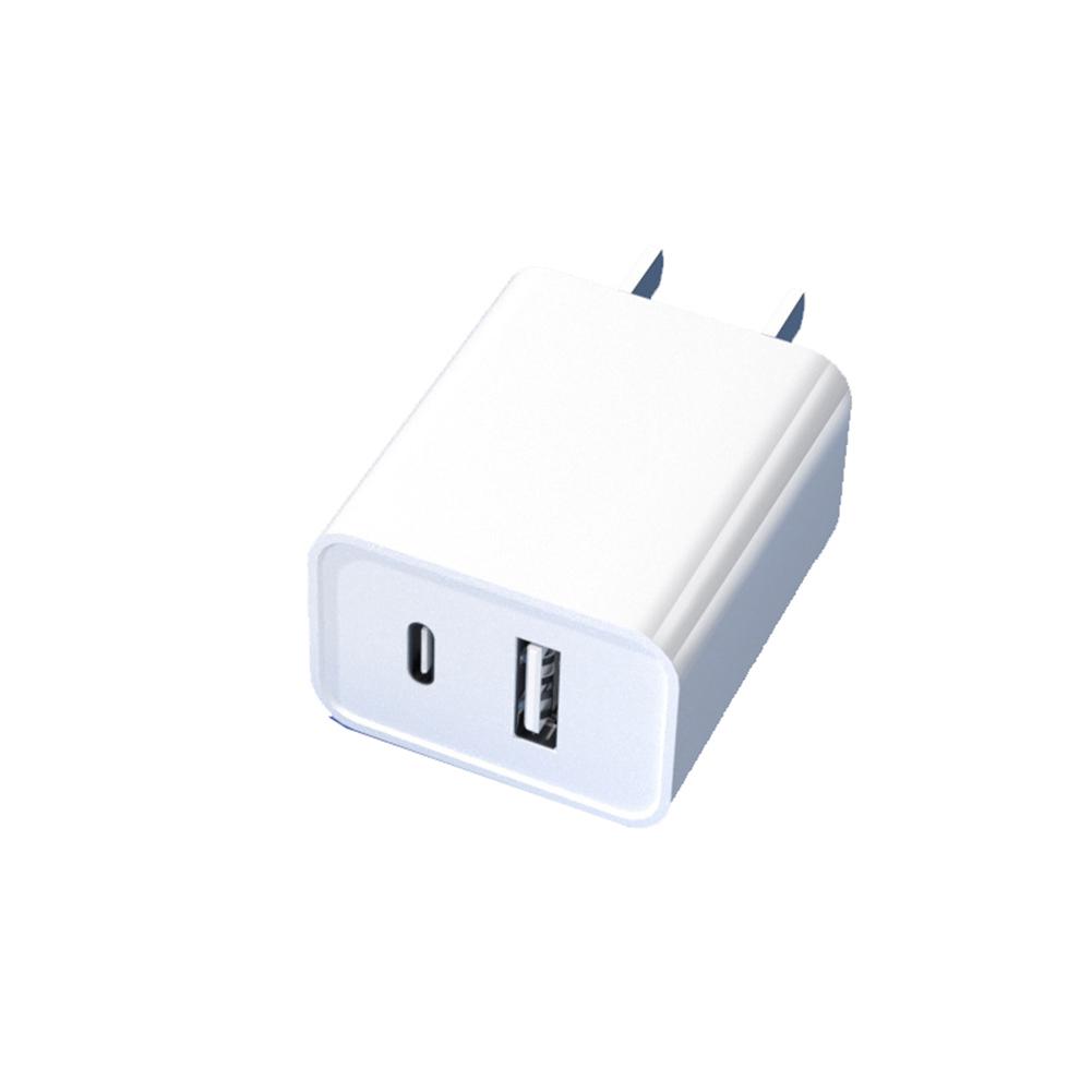 USB Fast Wall Charger Block 20W Multi-interface PD Power Adapter For Laptops Smart Phone Tablet PC 3C Safety Certification