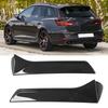 2PCS Rear Window Side Splitter Wing Exterior Trim Left Right Replacement for SEAT LEON 5F FR Mk3 MK3.5 2013‑2025