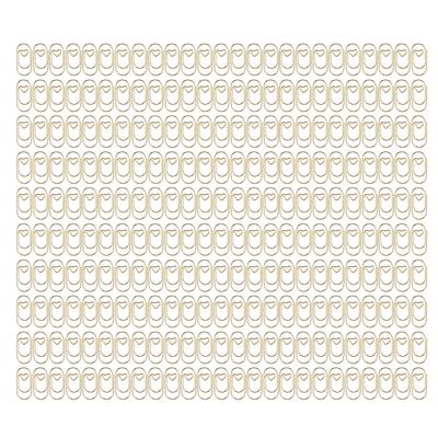 250Pcs Fancy Paperclips Small Heart Shape Plastic Covered Wire Widely Used Cute Paper Clips for Home School Office