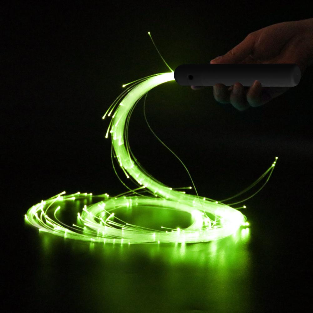 LED Fiber Whip, 360 ° Rotating Super Bright Carnival Toys, Evening Party Atmosphere Props