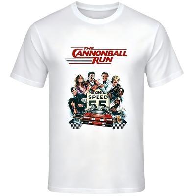 The Cannonball Run Retro Movie Poster T-Shirt