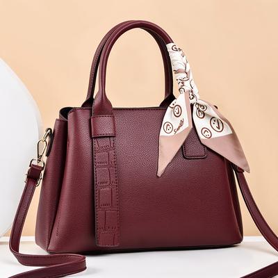 Luxury Handbag Women Crossbody Bag with Scarves Large Capacity Female Shoulder Bags Casual Tote Bags Main Women's Handbag