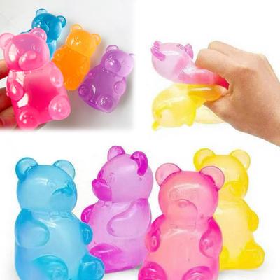 Anxiety Relief Stress Ball Home Office Relaxation Focus Aid Cube Squeeze Sensory Toy Slow Rising Soft TPR Stress Toy
