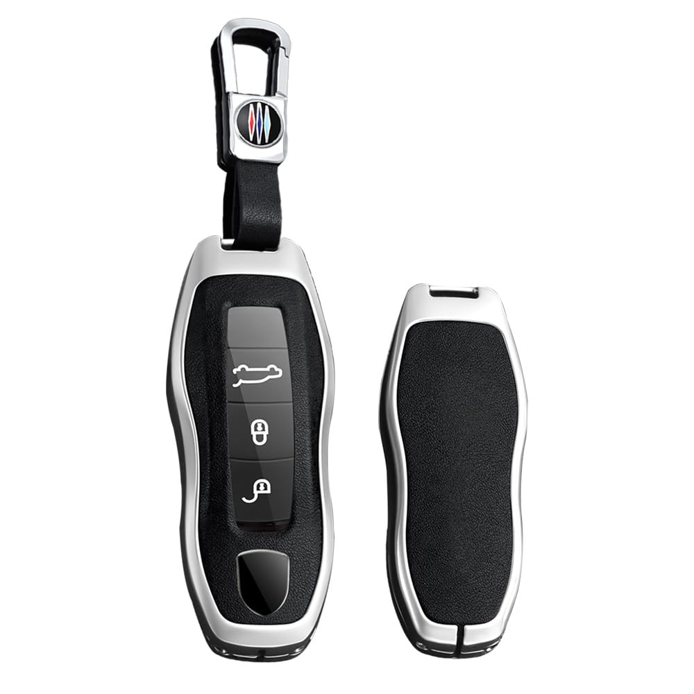 [TECART] Чехол для ключей Porsche Exclusive, Сумка для ключей, Брелок, Обложка для ключей, Пульт дистанционного управления, Ключ