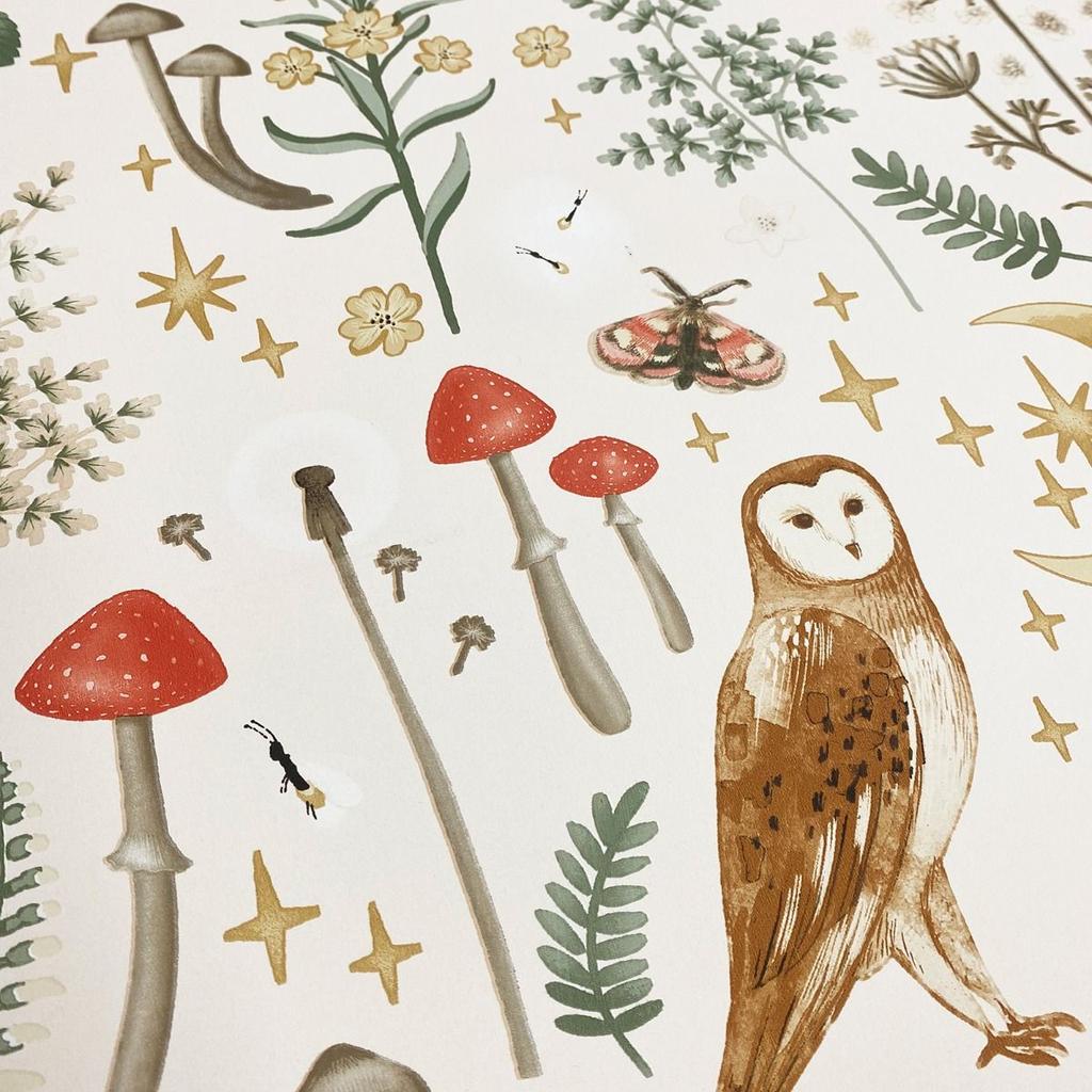 Muriva Catherine Lansfield Enchanted Twilight Wallpaper