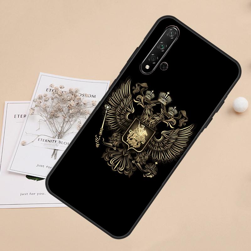 

Russia Russian Coat Of Arms For Huawei Nova 8i 7i 11i 12i 12s 9 10 SE Y60 Y61 Y70 Y72 Y73 Y90 Y91 P20 P40 P30 Lite Case Huawei P60 Pro
