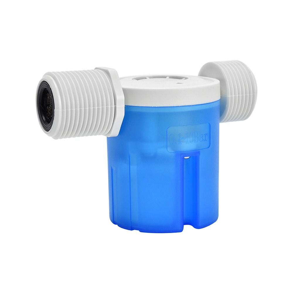 Durable Water Level Control Float Valve Practical 1/2'' 3/4'' 1'' Blue Floating Ball Valve Water Level Control Full Automatic