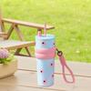 Insulated Water Bottle Leakproof Lightweight Stainless Steel Tumbler with Carry