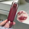 Herorange Brillo de Labios Espejo Agua Brillo de Labios Líquido Hidratante Labial Tinte Transparente Maquillaje Cosméticos Mujeres Coreanas