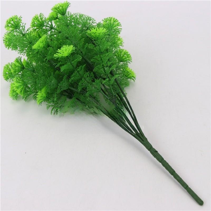 Decor Pinus Plastic Wangii Plant Wedding Table Settings Hotel Green Walls