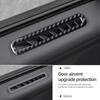 For Ford Mustang GT 2026 2026- Carbon Fiber Car Interior Door Side Air Vent Outlet Trim Sticker Decoration Tuning Accessories