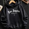 Los Angeles Herbst/Winter Modisches Lässiges Sweatshirt für Jungen, Sportlicher Hoodie, Trendiger Print Outdoor Lässig Weihnachtsgeschenk