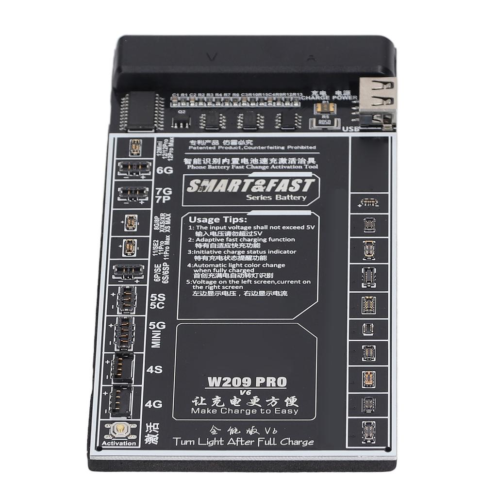 Battery Quick Charging Activation Board Functional LED Display Smart Identification Battery Repair