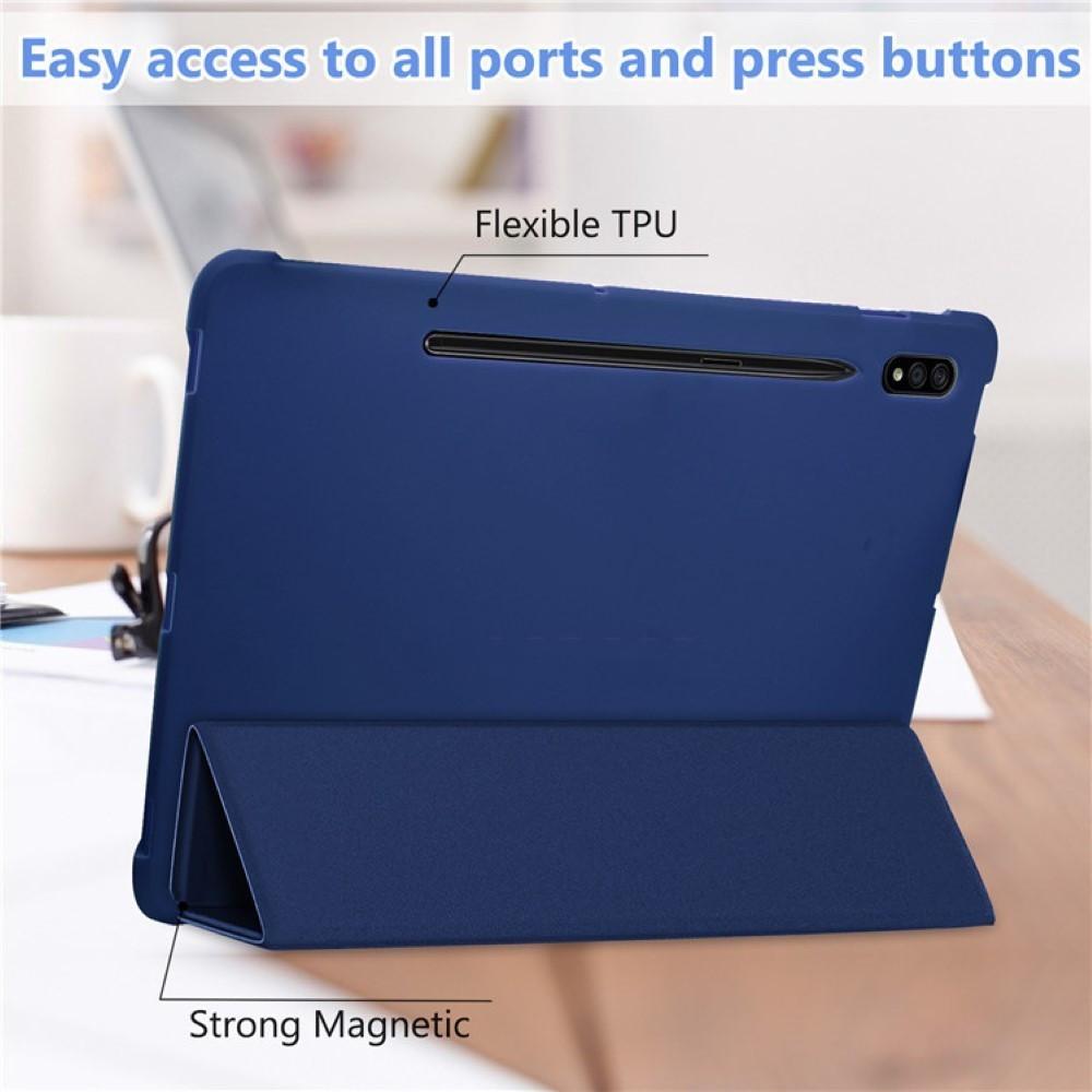 Stand Cover Auto Sleep/Wake Up With Pencil Holder Case for Samsung Galaxy Tab S8+ S8 Plus /S7+ Plus S7 FE 12.4 Inch