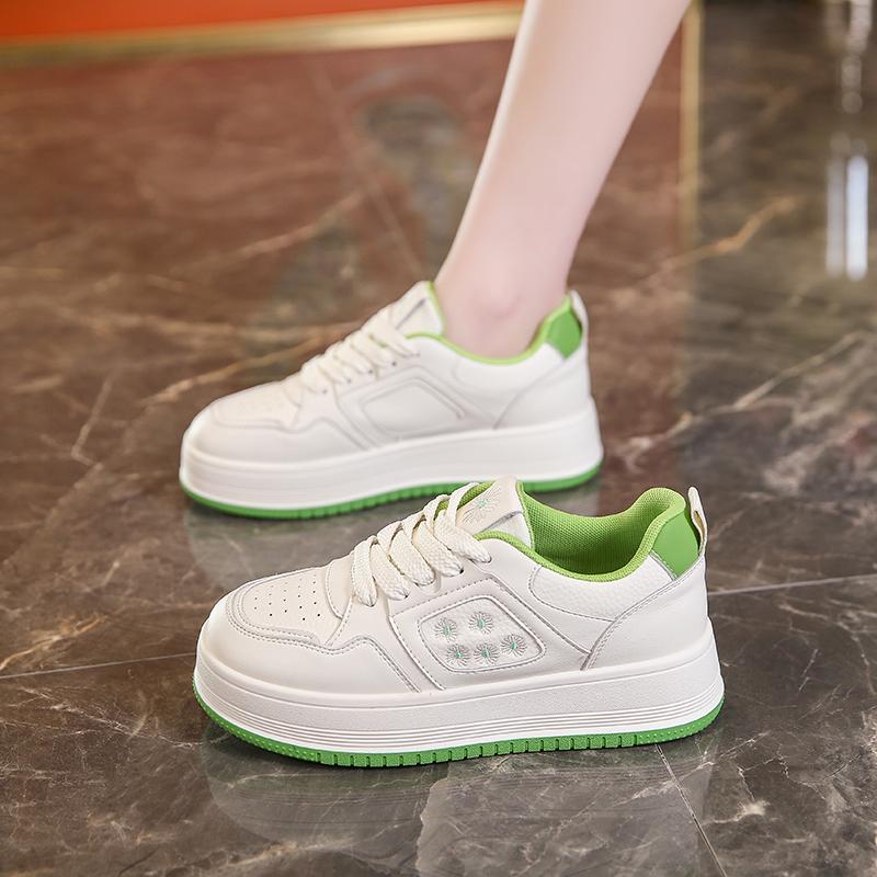 Fashion 2024 Autumn New Candy Color Women’s Sneakers Comfortable Versatile Student Skate Shoes Casual Fashion Ladies Platform Shoes