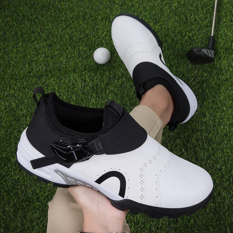 Herrenschuhe Sommer Neu Befestigte Nägel Golfschuhe Herren Wasserdicht Atmungsaktiv Golfschuhe