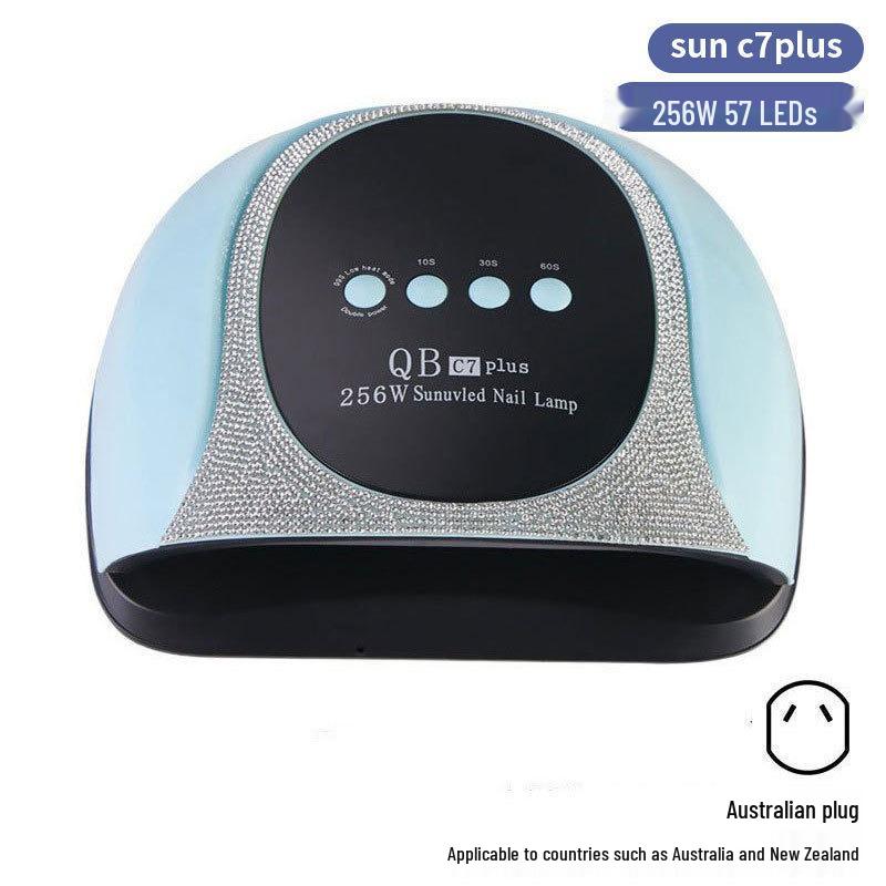 256W High Power UV/LED Dual Light Nail Curing Lamp