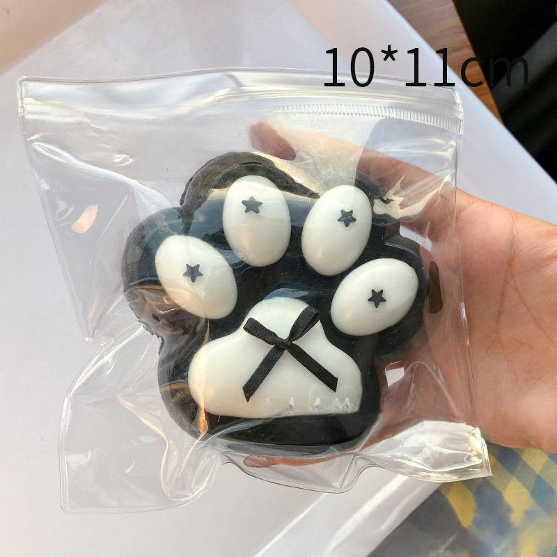 Super Stor Gelé Squishy Kattepote Stresslindring Dekompresjonsleke Sakte Tilbakegang Fidget Leke For Barn Voksne Julegaver