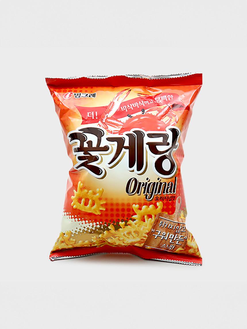 Binggrae KkoKaeRang Crab Chips 70g 1ea