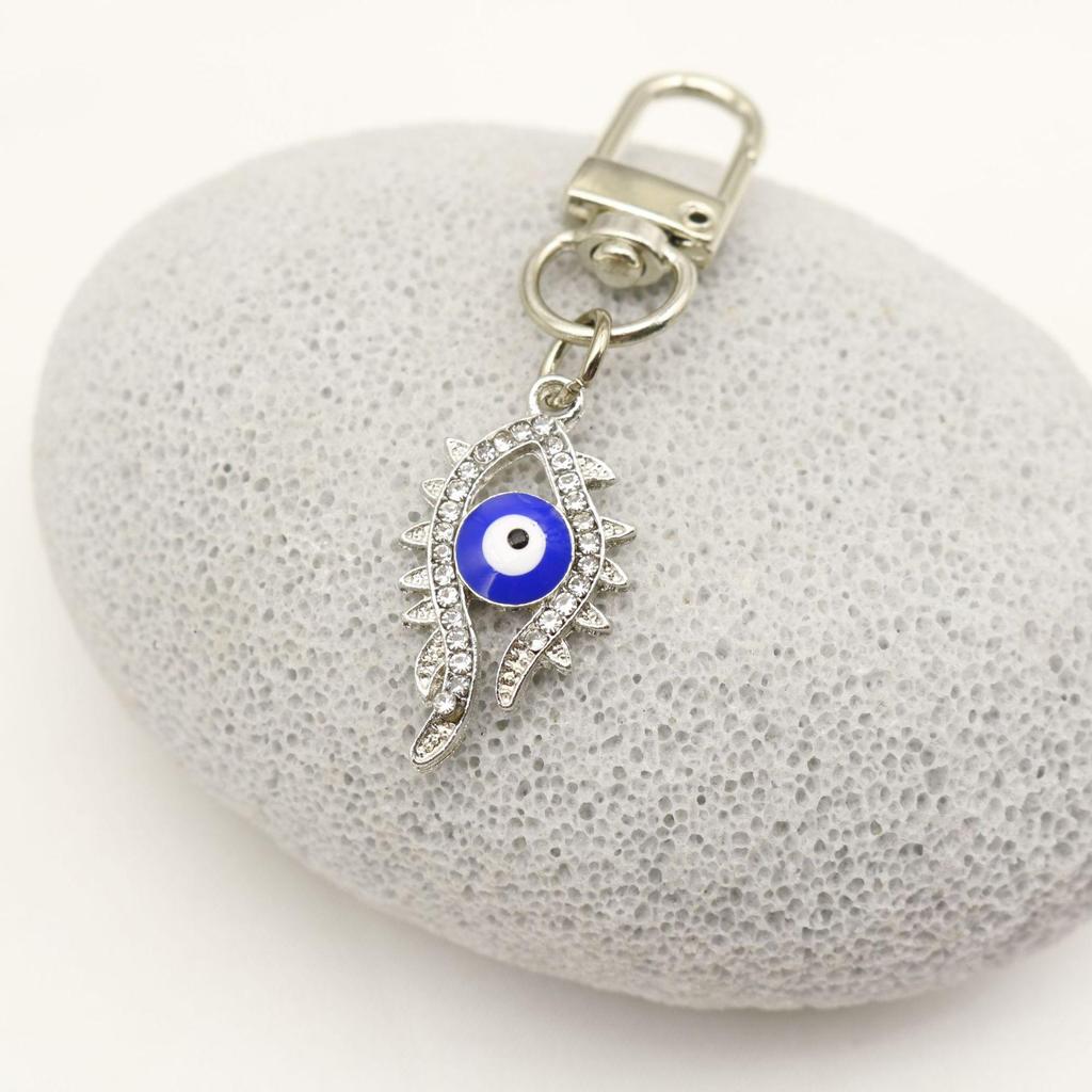 Good Luck Blue Evil Eye Pendant & Keychain