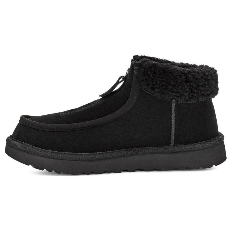 Женские кеды UGG Funkarra из замши с меховым воротником на молнии Черный 1143955-BLK 36 чёрный 6400₽