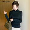 La Chapelle Women's 2025 Thickened Half-Turtleneck Thermal Base Layer Top