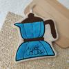 Cute Puppy Hand Towel Quick Drying Kitchen Cleaning Rag Coral Velvet Cartoon Animal Absorbent Bathroom Hanging Towel