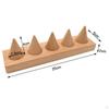 Display Holder Supplies Home Decor Cylinder Storage S Tray Rack Trays for Gifts Mom Wife Lover