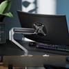 Height-Adjustable Desktop Monitor Arm Stand