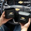 Car keychain/Multifunction In-vehicle Trash Can Storage Bucket Accessories For Cruze Silverado Corvette Camaro Captiva