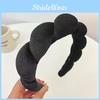 Charming Cloud Wash Face Headband Handmade Twisted Sponge Hairband High Headpiece Fashion Sweet Princess Hair Trim