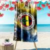 Fenerbahce Spieler Print Strandtuch, Großes Weiches Schnelltrocknendes Handtuch für Strand Camping Schwimmen