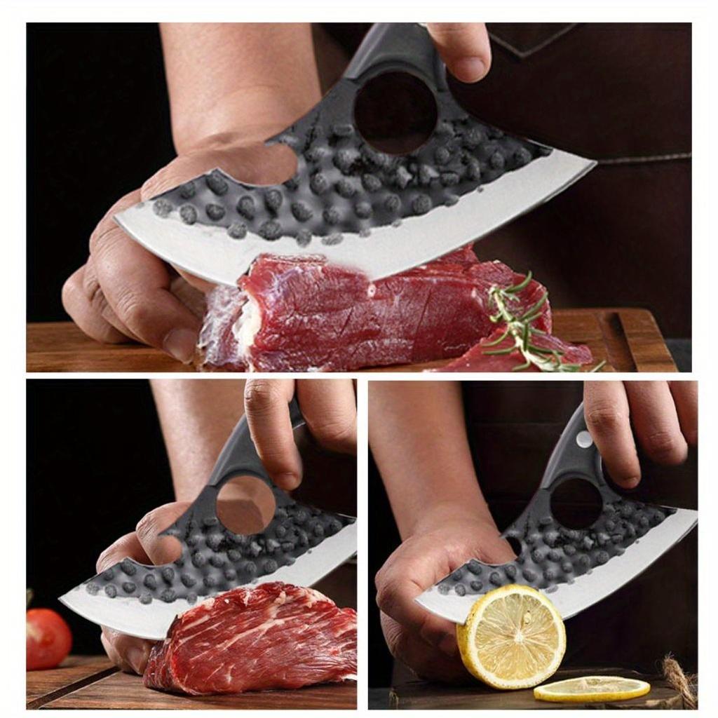 Three-piece Set Stainless Steel Utility Knife Boning Knife Chef Knife for Cooking Small Pocket Kitchen Knife with Sheath