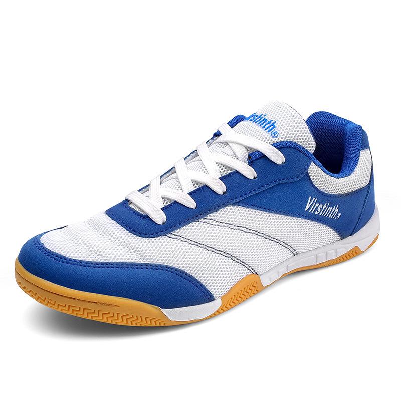 

VIRSTINTH Pro Light Weight Badminton Shoes for Adult Kid Table Tennis Footwears Size 36-45 Breathable Footwears for Volleyball 36