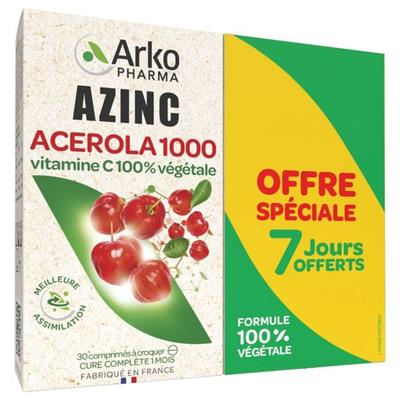 Arkopharma Azinc Acerola 1000 2 x 30 Unidades